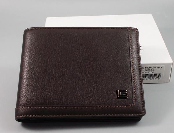 กระเป่าสตางค์ Guy Laroche ดาร์คช็อคโกแลต ใหม่ แท้