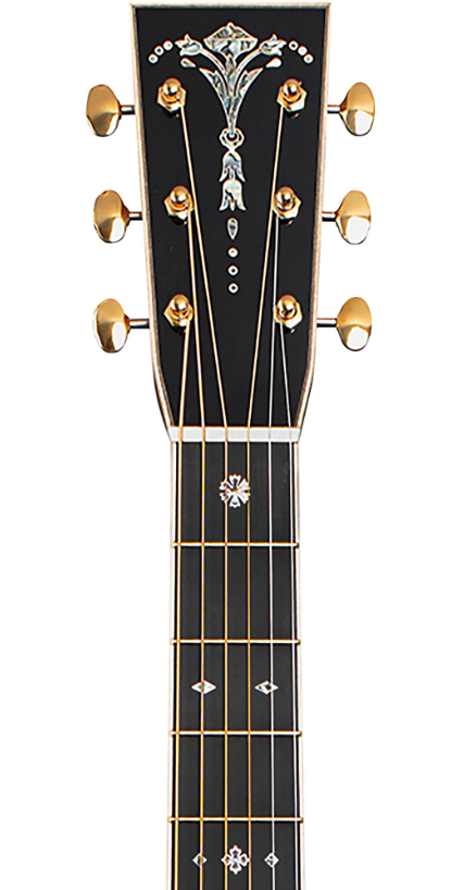 Martin D-45 Modern Deluxe Acoustic Guitar Natural