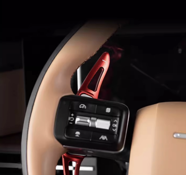 แป้นเปลี่ยนเกียร์อะลูมิเนียมอัลลอยด์ Hyundai SANTA FE Hybrid ฮุนได ซานตา เฟ่