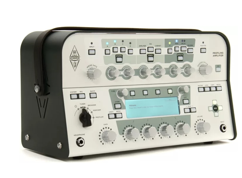Kemper Profiler Head + Profiler Remote - White