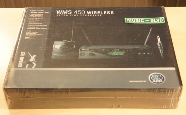 AKG WMS450 Wireless Guitar Set Band 1
