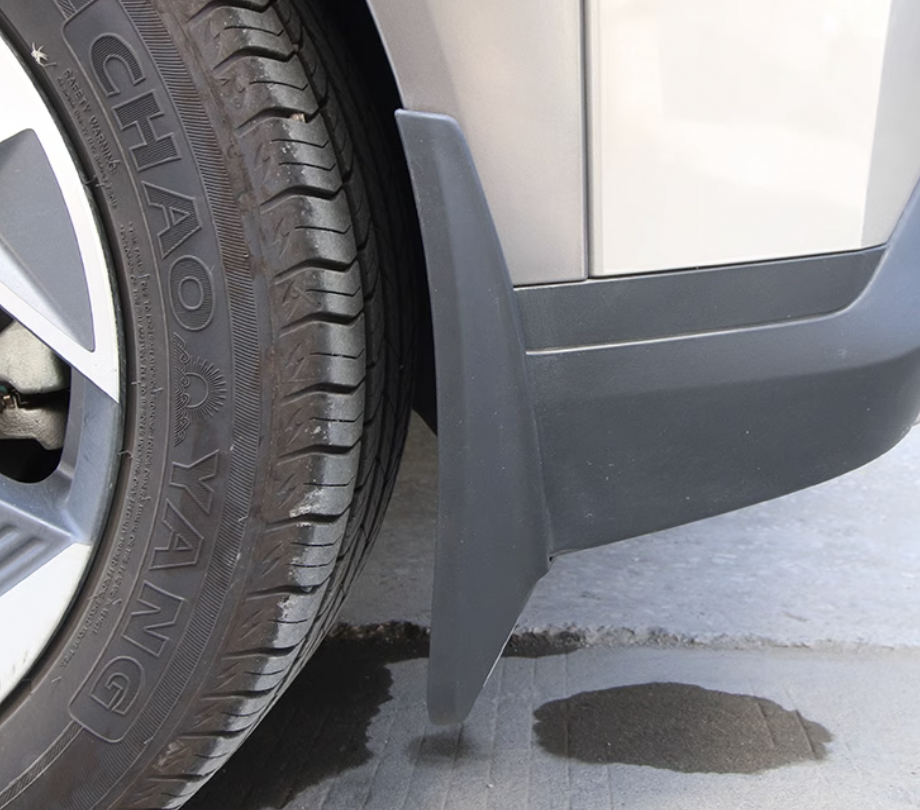 GAC Aion Y Plus 4 ชิ้นบังโคลนหน้าและยางหลังพลาสติกป้องกันน้ำกระเซ็นบังโคลนพร้อมสกรูยึดอุด