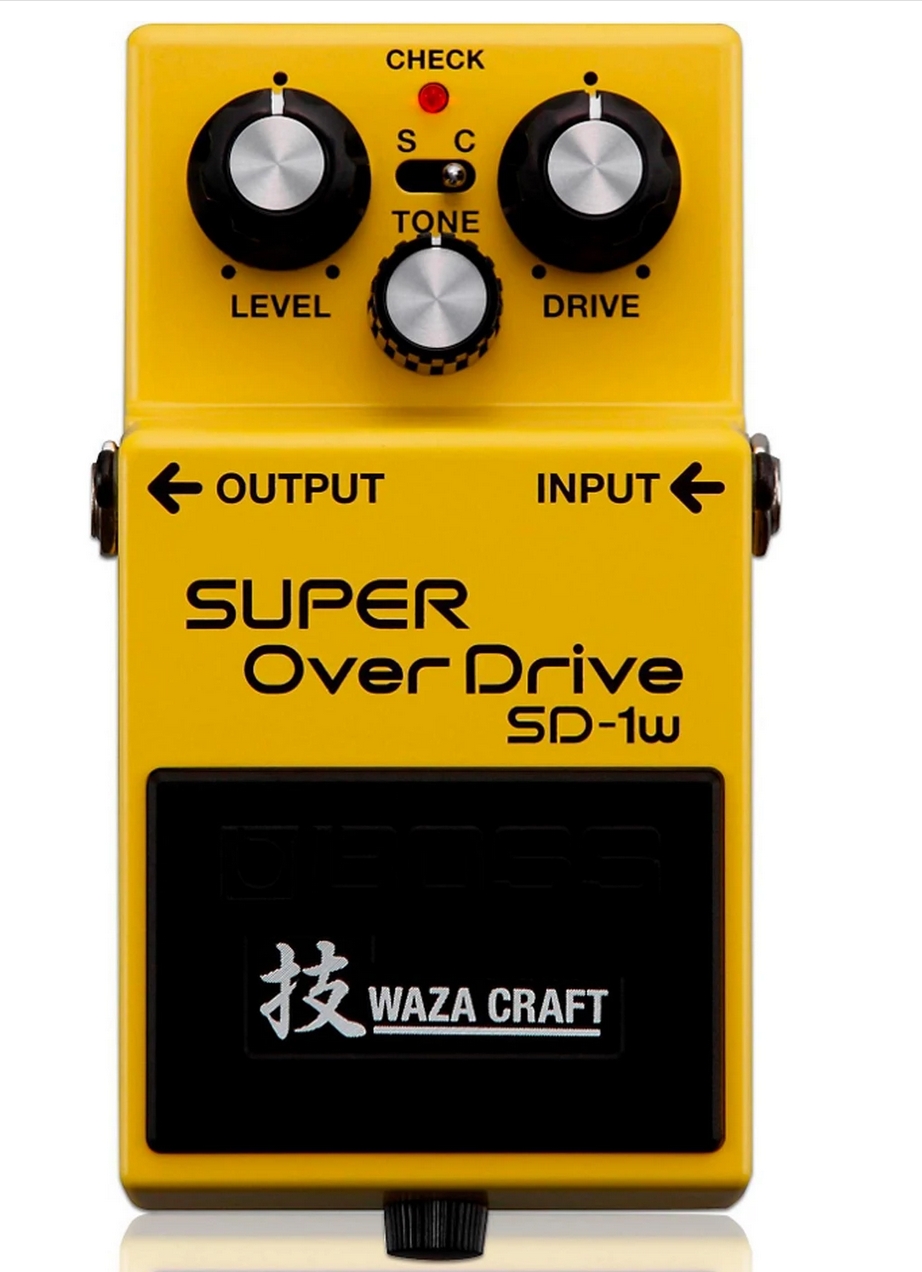 Boss SD-1W Waza Craft Super Overdrive Pedal