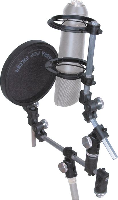 Sabra Som Universal Microphone Shockmount with Pop Filter