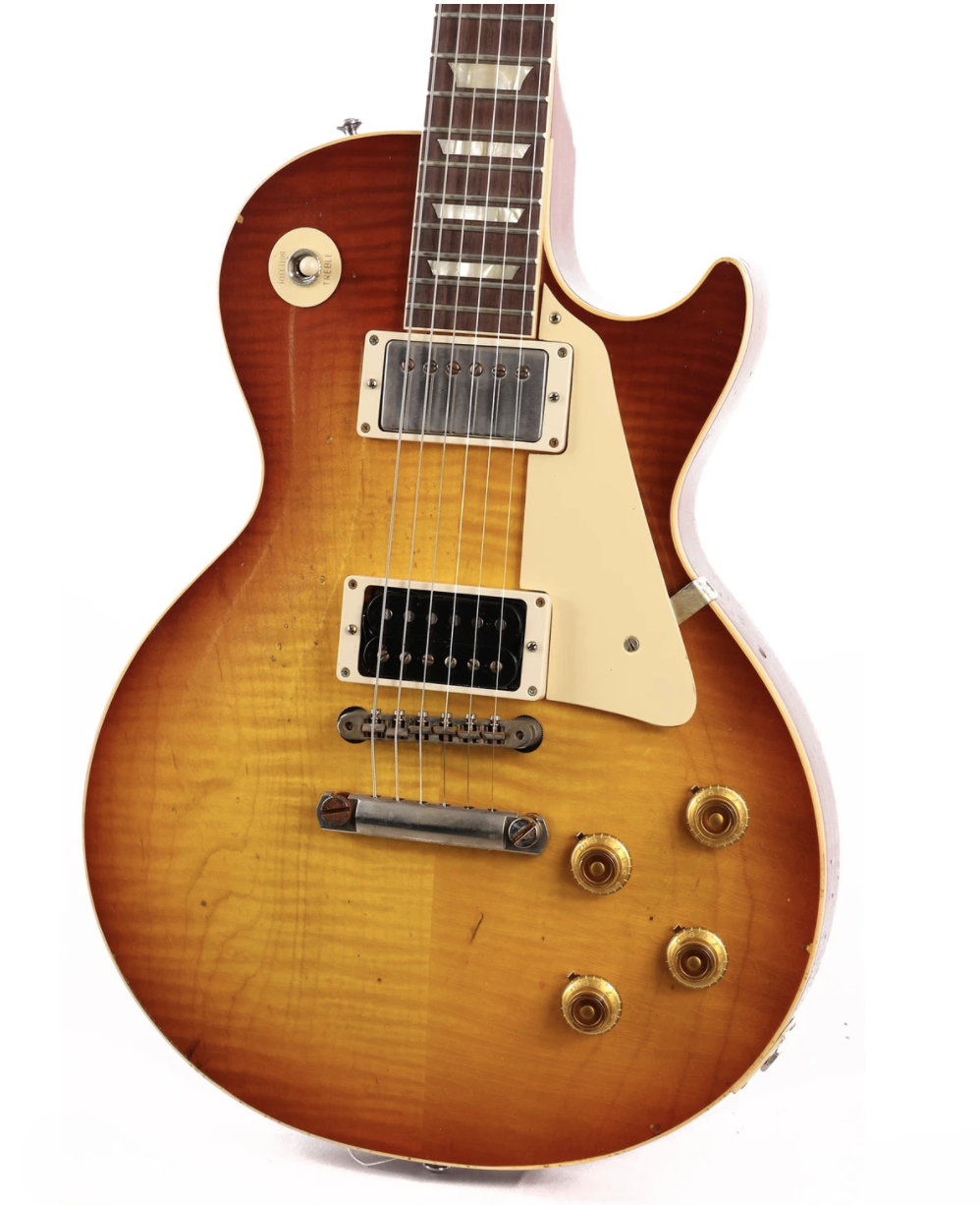 Gibson Custom Shop '59 Les Paul Reissue Aged Orange Sunset Fade Made 2 Measure
