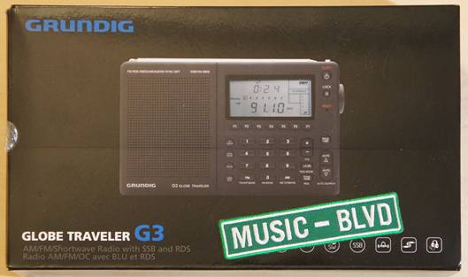Grundig Globe Traveler G3 Black