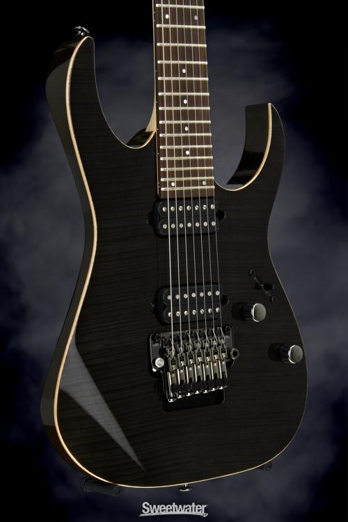 Ibanez RG7 Prestige Limited - Sweetwater Exclusive - Black Haze, Rosewood