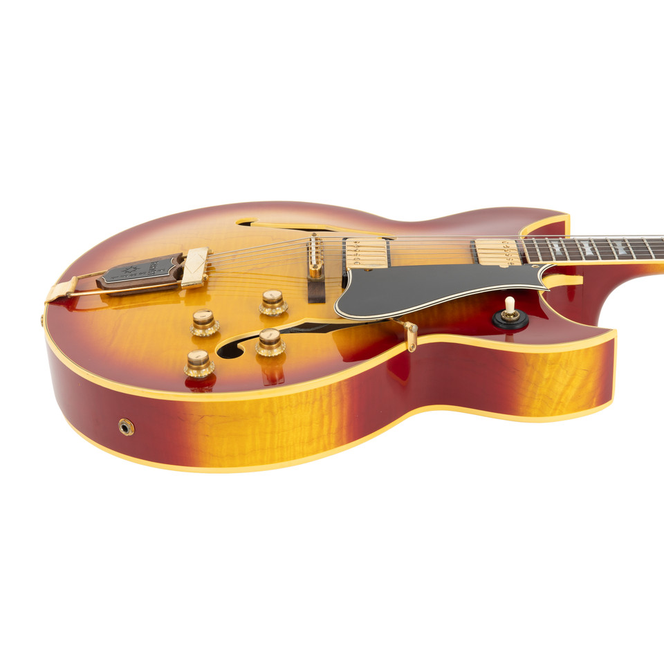 Vintage Gibson Barney Kessel Custom Cherry Sunburst 1966