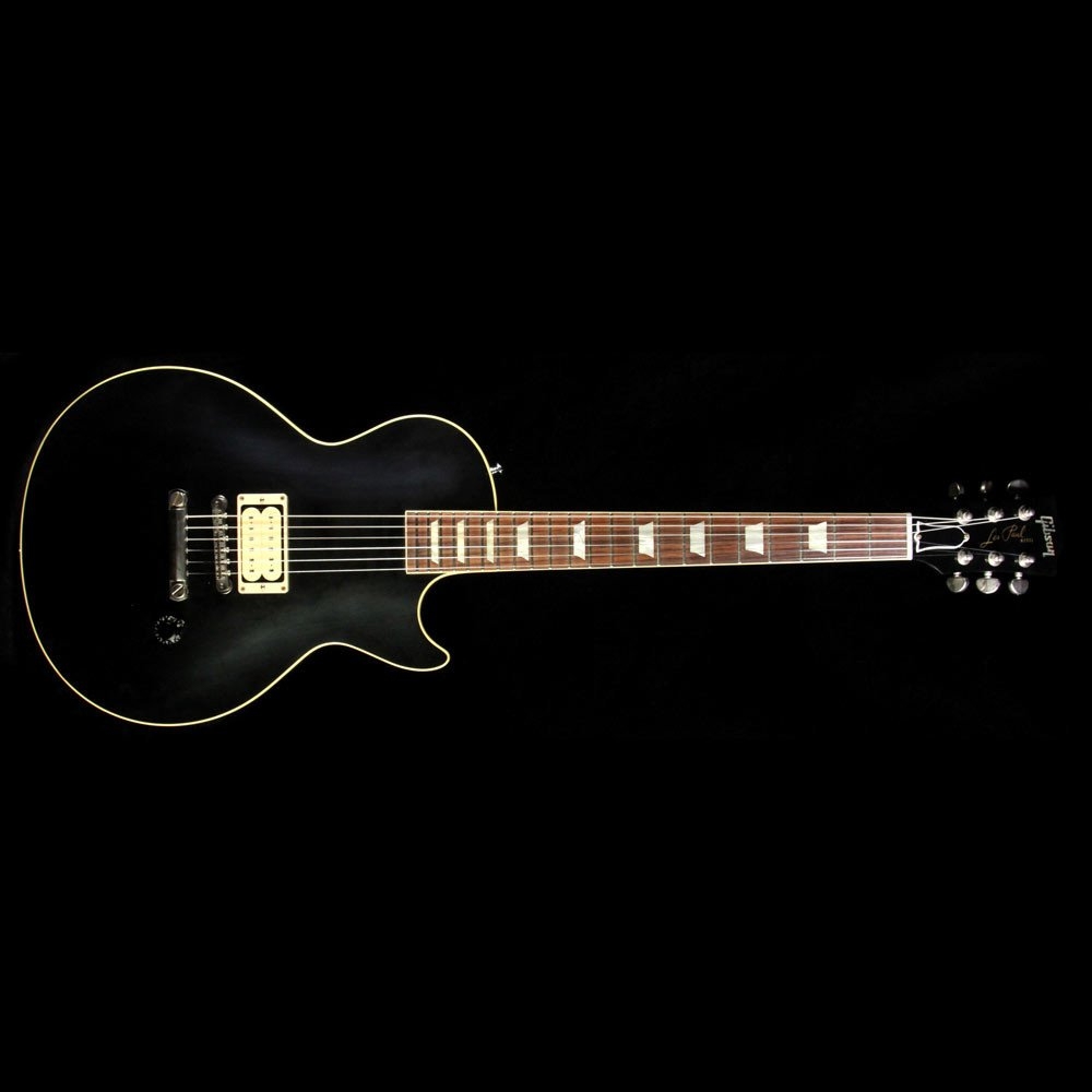 Gibson Custom Shop Music Zoo Exclusive Roasted Standard Historic 1956 Les Paul Reissue Electric Guitar - VOS Ebony