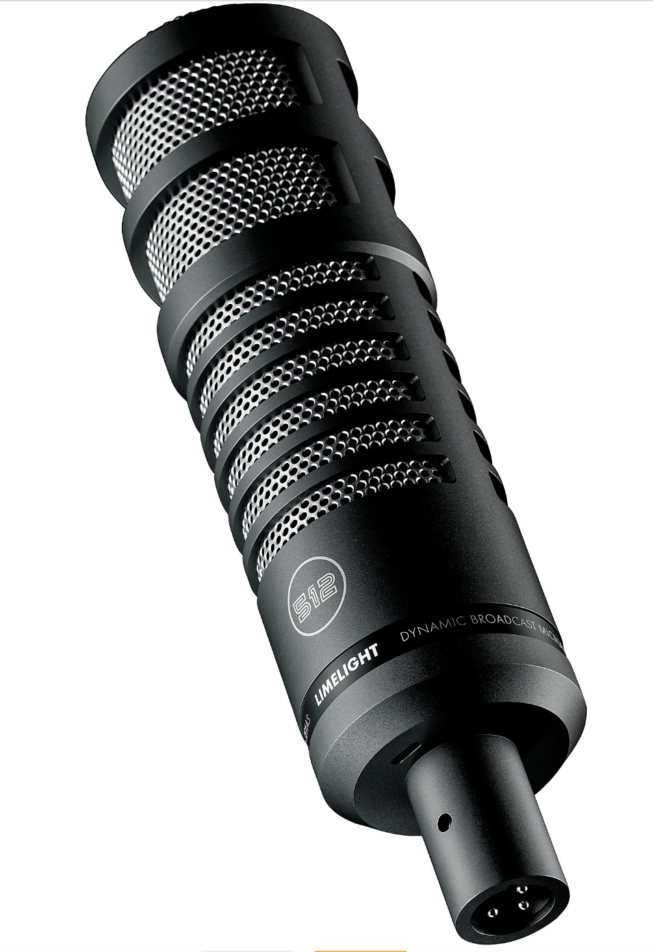 512 Audio Limelight Dynamic Vocal XLR Microphone for Podcasting Broadcasting and Streaming