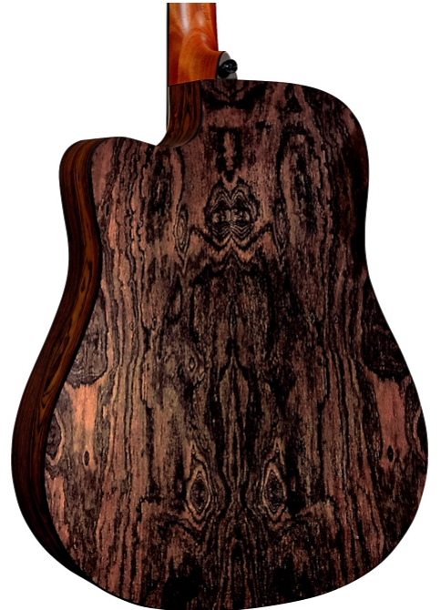 Lag Guitars Tramontane HyVibe THV30DCE Dreadnought Acoustic-Electric Smart Guitar Natural