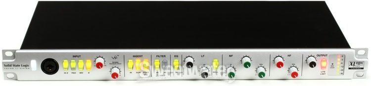 Solid State Logic XLogic Alpha Channel Microphone Preamp & EQ