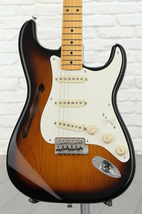 Fender Eric Johnson Thinline Stratocaster - 2-color Sunburst