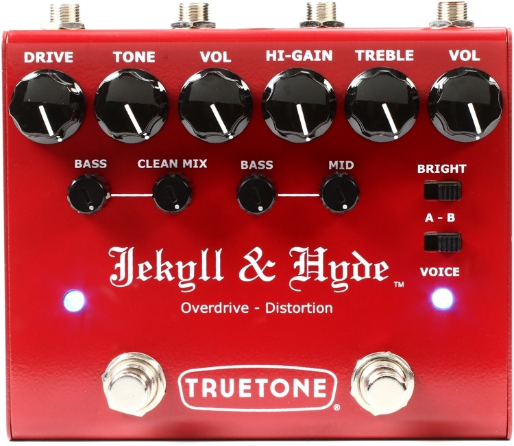 Truetone Jekyll and Hyde V3 Overdrive and Distortion Pedal