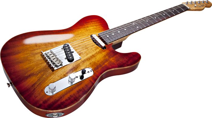 Fender Fender Select Koa Top Telecaster Electric Guitar