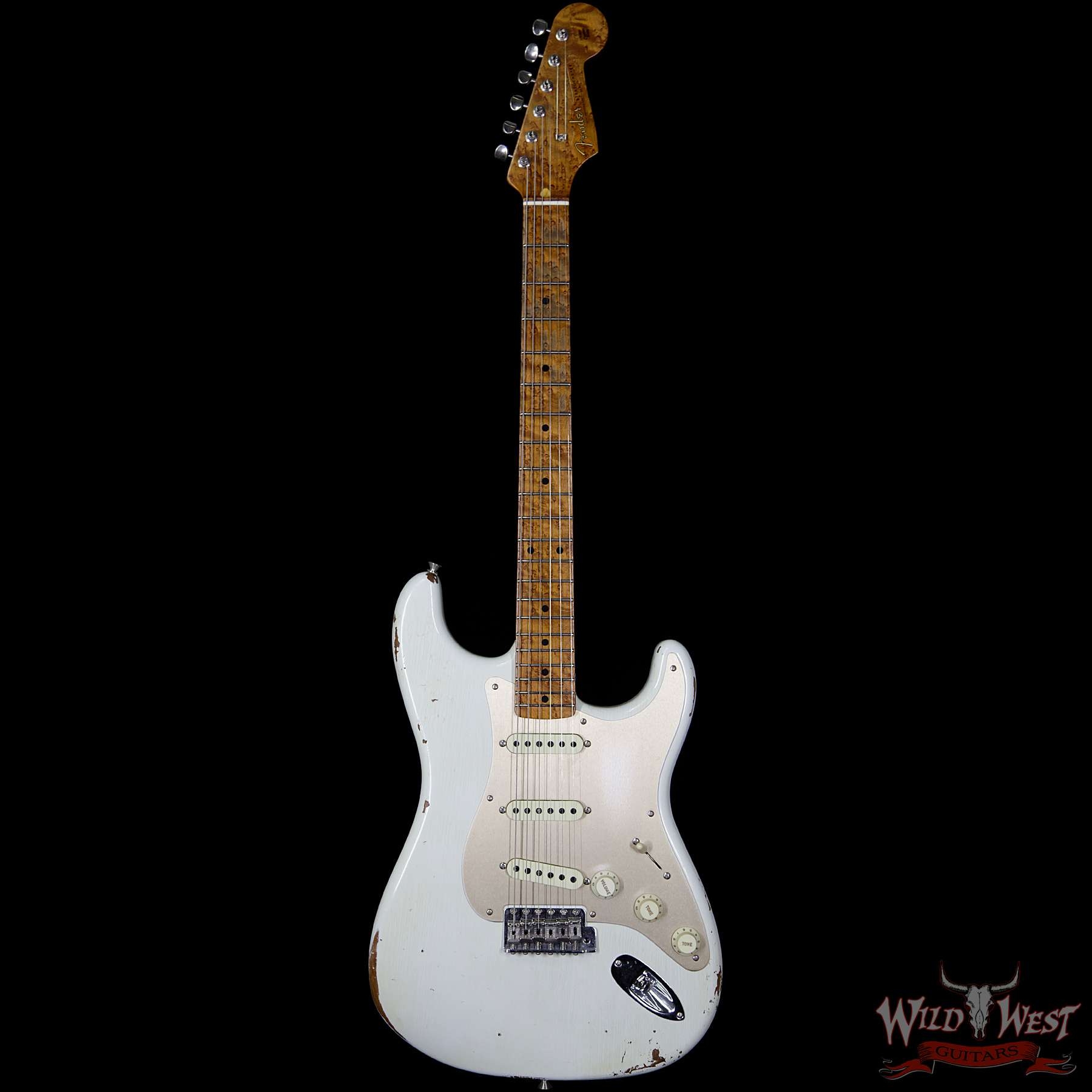 Fender Custom Shop 2017 NAMM 30th Anniversary LTD 1956 Roasted Stratocaster - Relic Aged Olympic White
