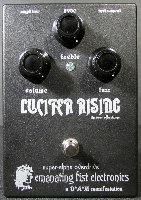 Emanating Fist Electronics Lucifer Rising Grey and Black