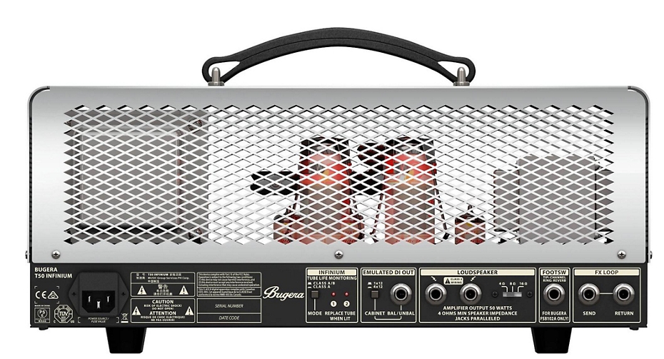 Bugera T50 Infinium 50W Tube Guitar Amplifier Head