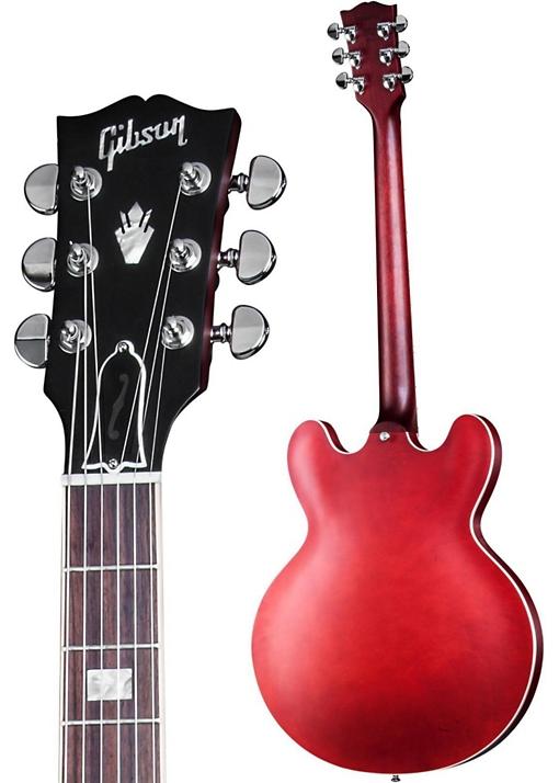 Gibson 2016 ES-335 Satin Semi-Hollow Electric Guitar - Faded Cherry