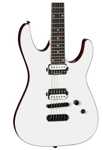 Dean Modern 24-Fret Electric Guitar Classic White