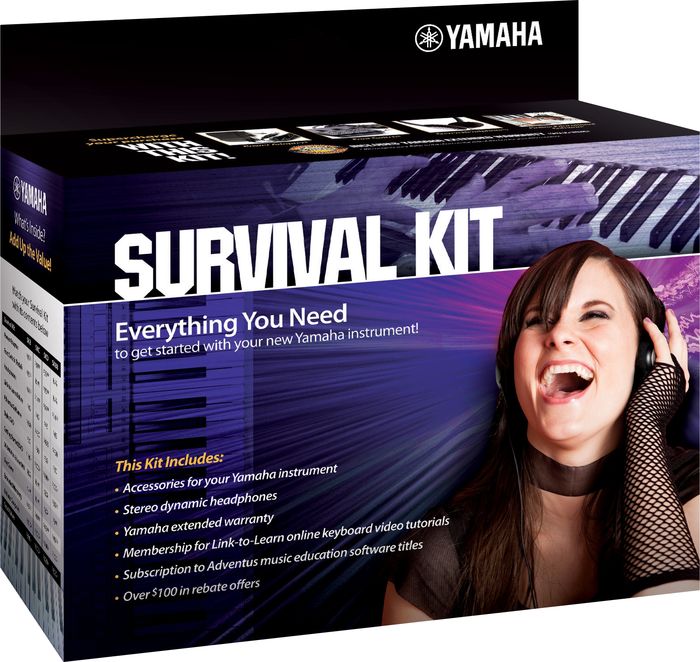 Yamaha Survival Kit D2 for YPG235, NPV60, NPV30, and PSRE433