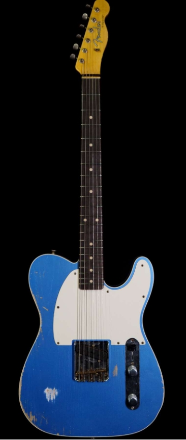 FENDER CUSTOM SHOP 60S ESQUIRE RELIC (TELECASTER CUSTOM) AAA ROSEWOOD SLAB BOARD LAKE PLACID BLUE