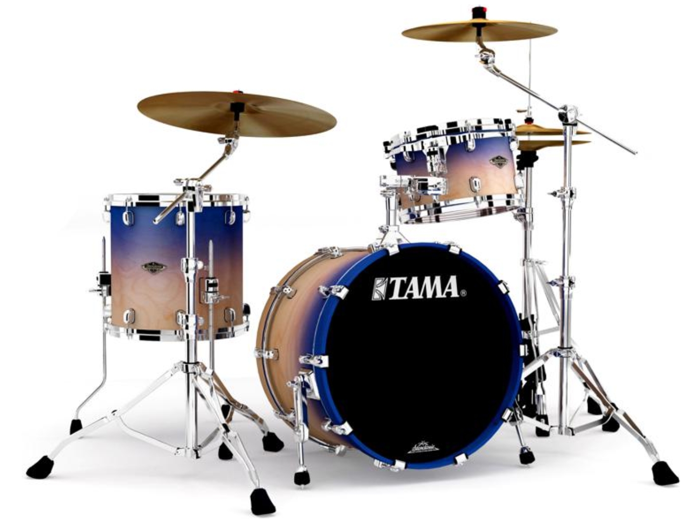 T ama Starclassic Walnut/Birch WBR30RS 3-piece Shell Pack