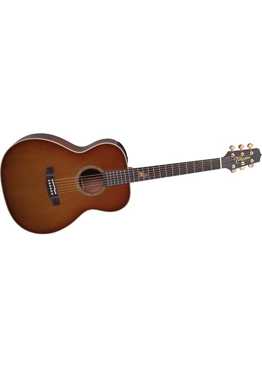 Takamine TF77PT OM Legacy Series Koa Acoustic-Electric Guitar - Light Burst