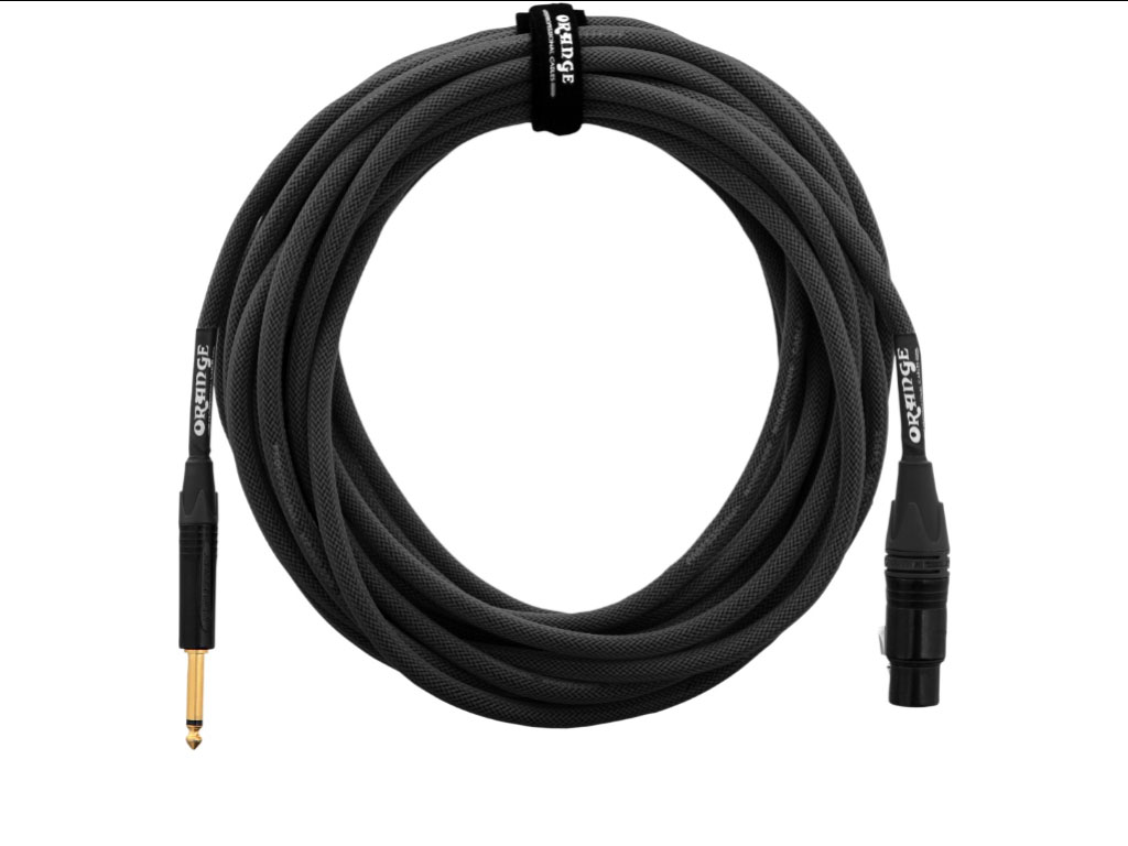 Orange Amplifiers 1/4 Inch to XLR Microphone Cable