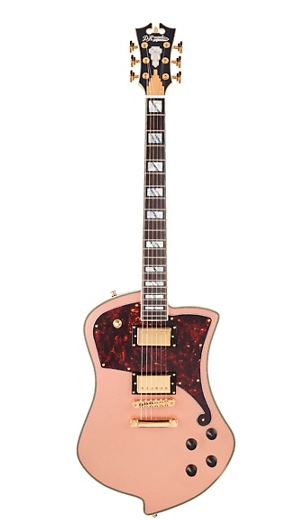 D Angelico Deluxe Series Ludlow Limited-Edition Solidbody Electric Guitar with USA Seymour Duncan Humbuckers and Stopbar Tailpiece