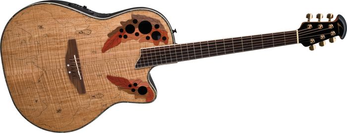 Ovation Celebrity CC44 Mid-Depth Contour Acoustic-Electric Guitar