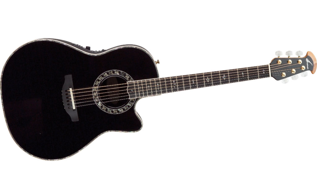 Ovation Custom Legend C2079 AX Deep Contour Acoustic-Electric Guitar Black