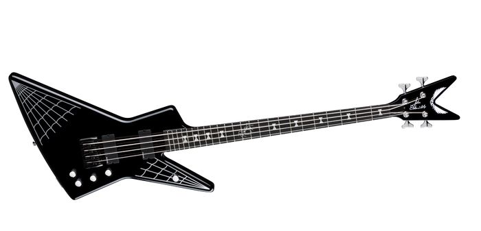 Dean John Entwistle Spider Bass Guitar Classic Black