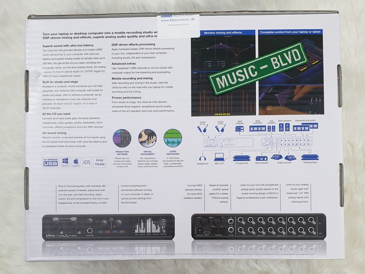 MOTU UltraLite-mk5 USB Audio Interface