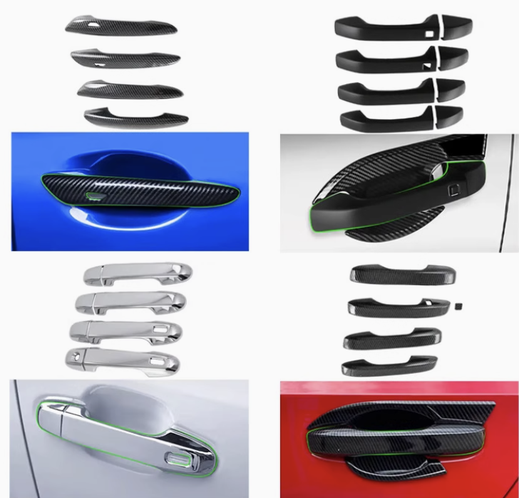 ครอบมือจับประตู แต่งมือจับประตูด้านนอก ของแต่งรถ Nissan SERENA e-POWER นิสสันเซเรน่า MPV