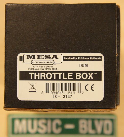 Mesa/Boogie Throttle Box Distortion Pedal