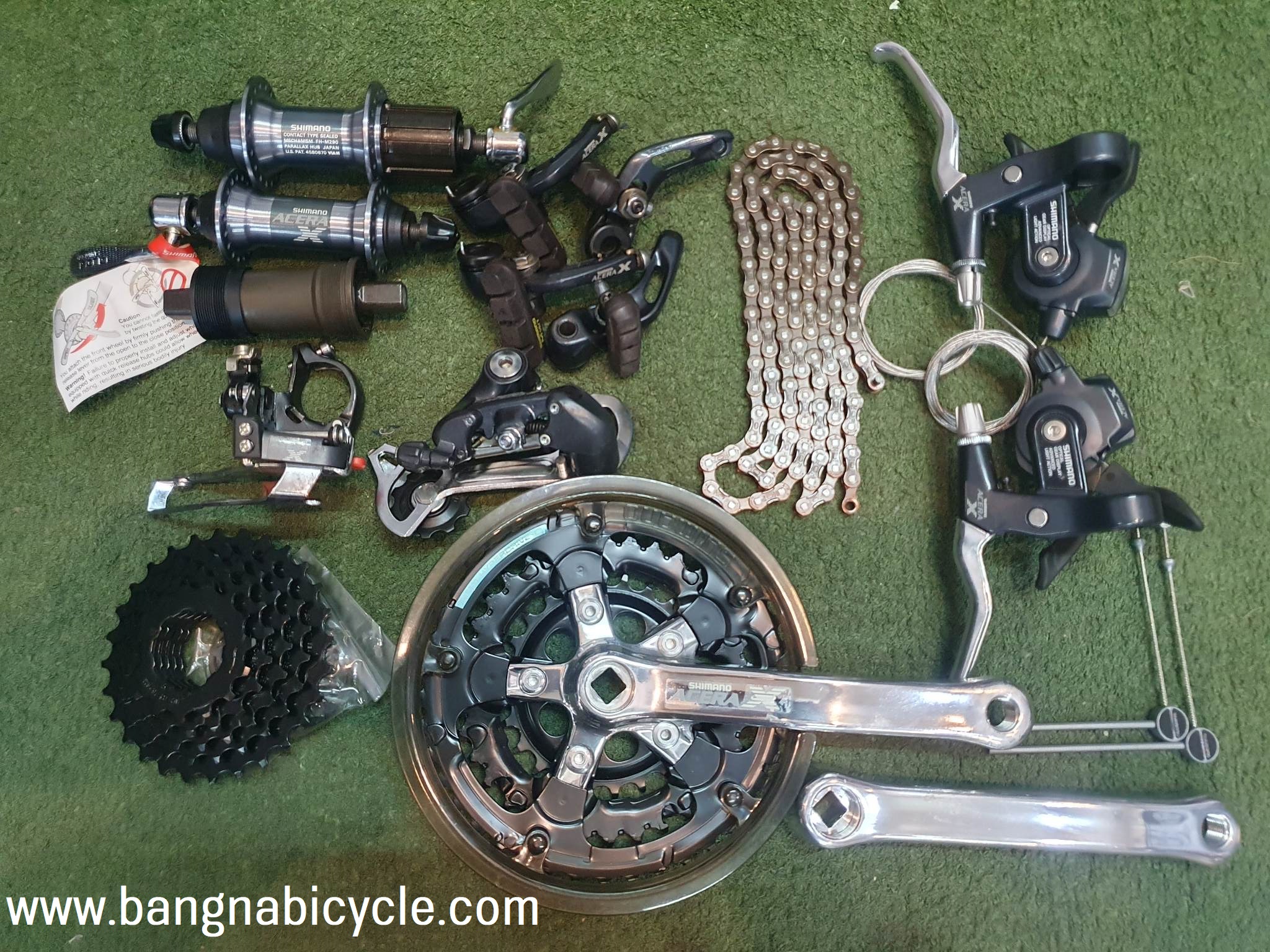 [SALE] ชุดเกียร์ Shimano AceraX 7x3 21 SP (มือ 1 เก่าเก็บ รุ่นผลิตญี่ปุ่น)