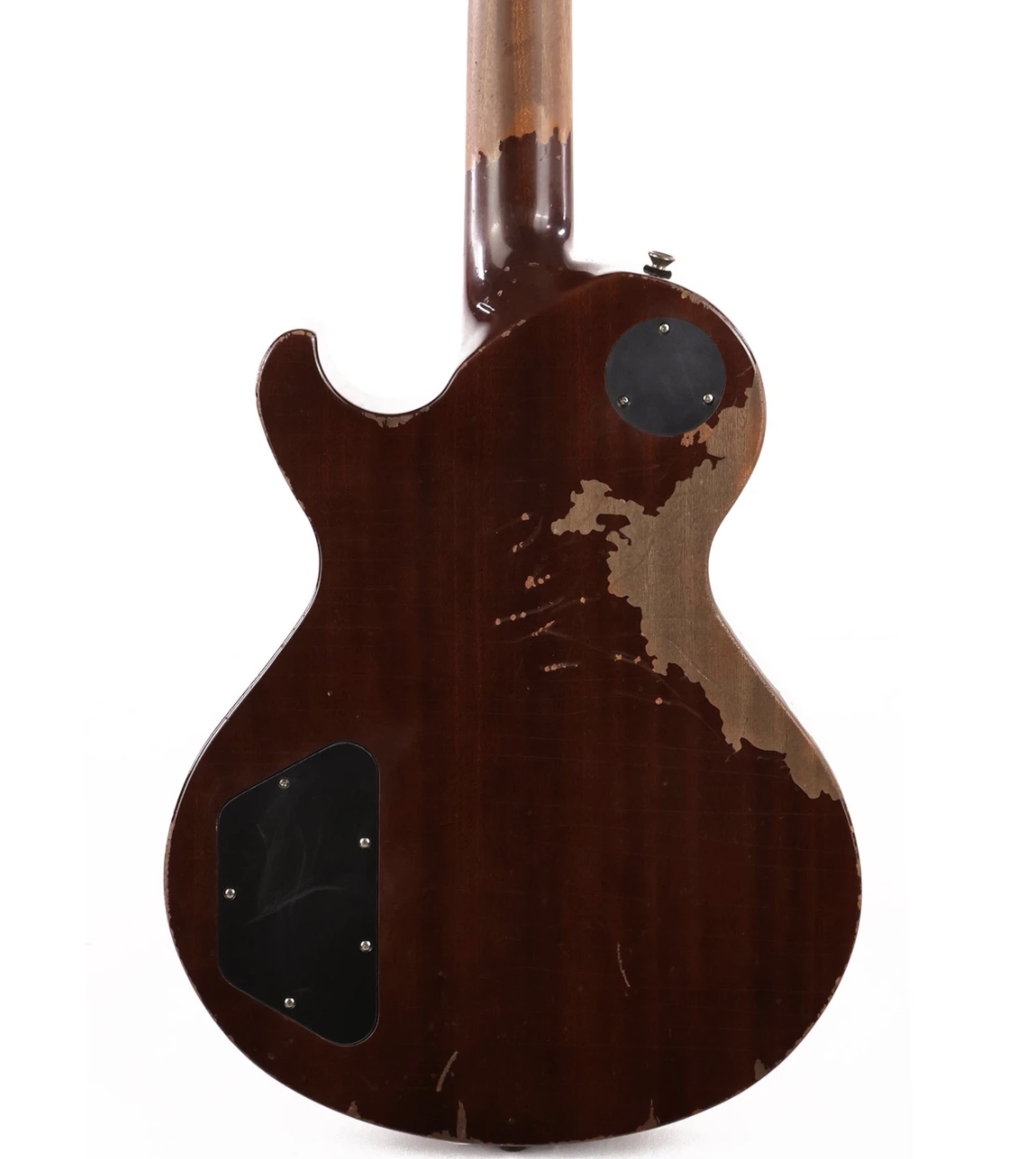 Dean USA Leslie West Tattered N Torn Hand Signed Trans Brazilia