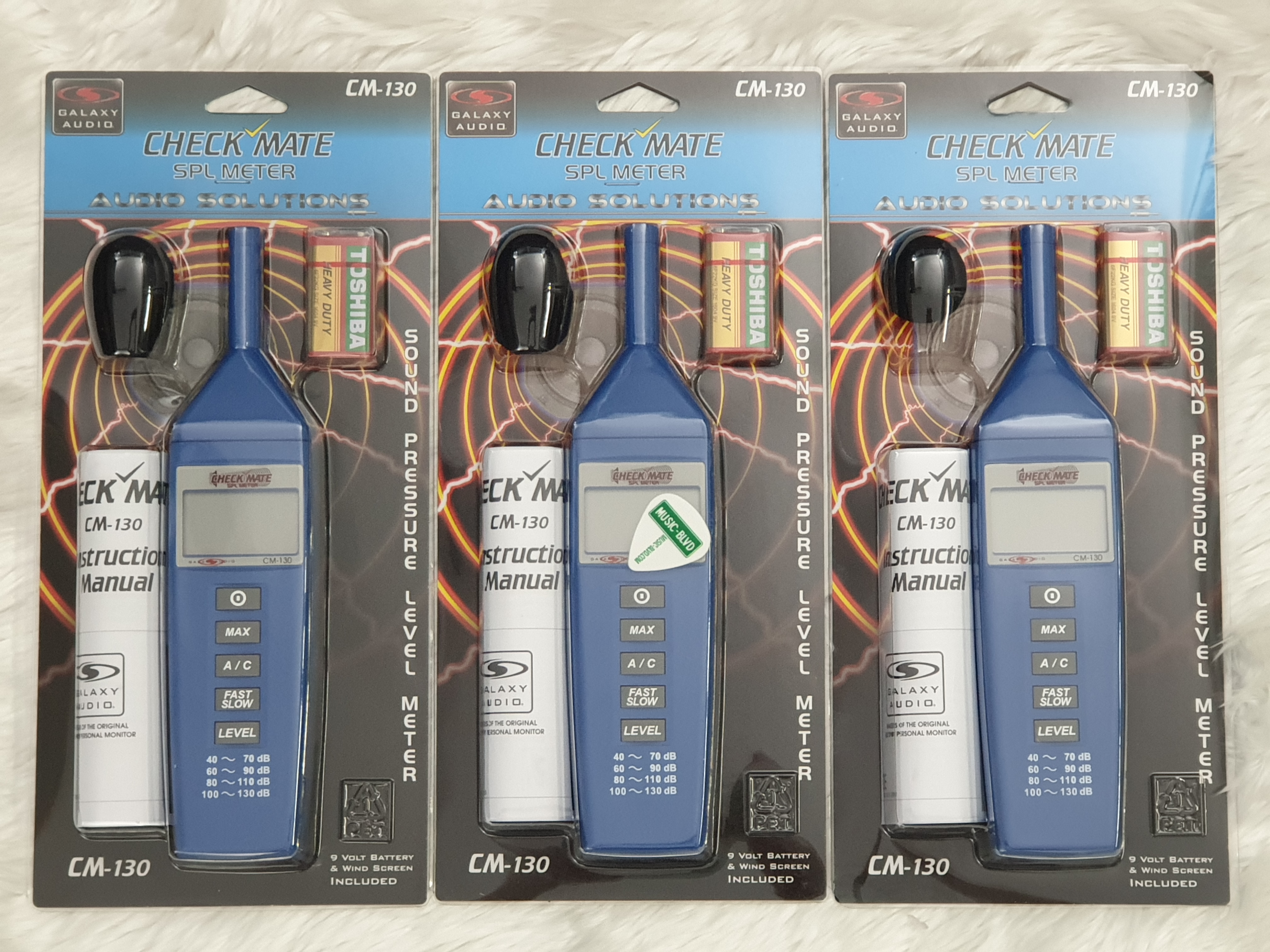 Galaxy Audio CM-130 Check Mate SPL Meter