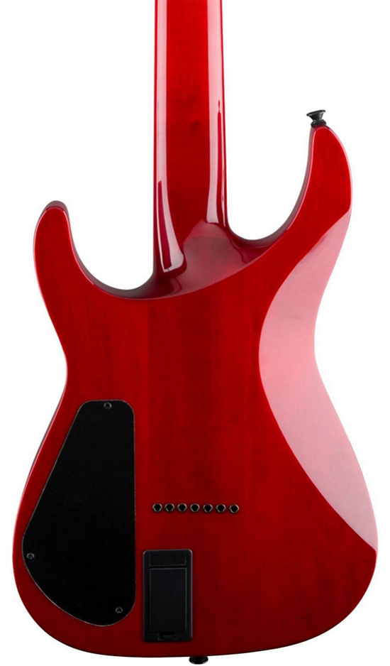 Jackson SLATHXSDQ 3-7 7-String Electric Guitar Transparent Red