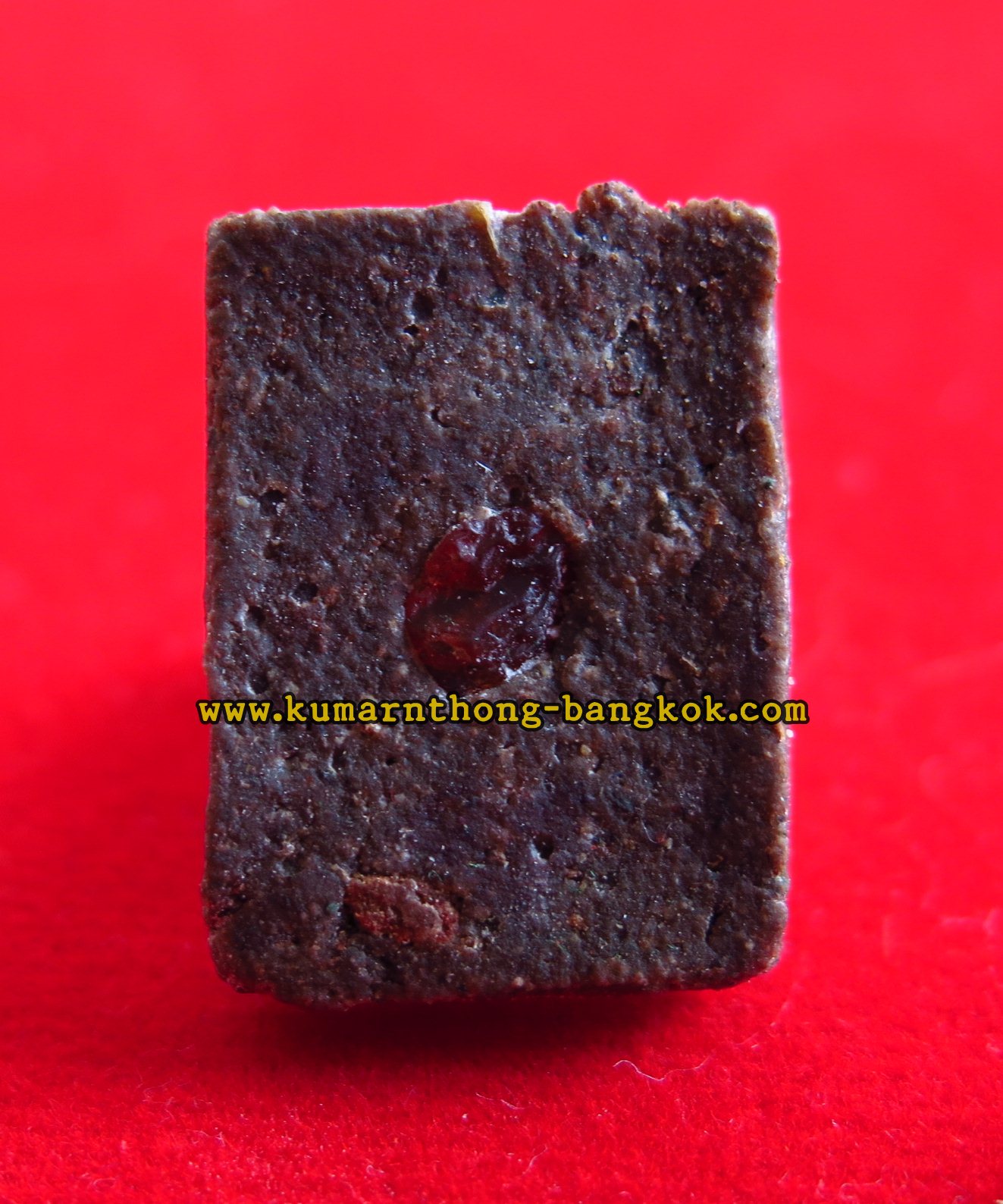 สาริกาคู่ เมตตามหาเสน่ห์ โก้ เก้ายอด (พระมหาชรินทร์ โสภณปัญโญ) เนื้อผง ฝังพลอย ขนาดพกพา วัตถุมงคลจันทร์ซ้อนจันทร์ รุ่นแรก