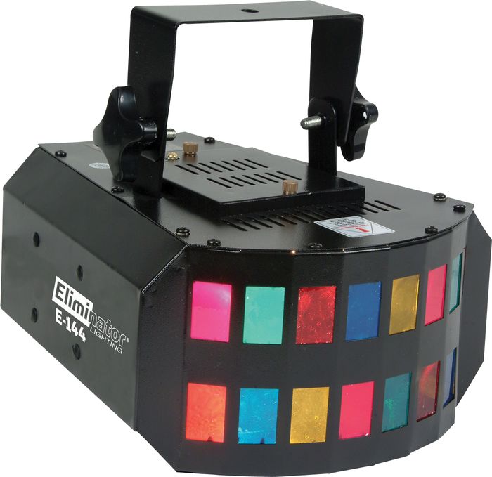 Eliminator Lighting E-144 Pirahna Mini Double Derby Special Effect Light