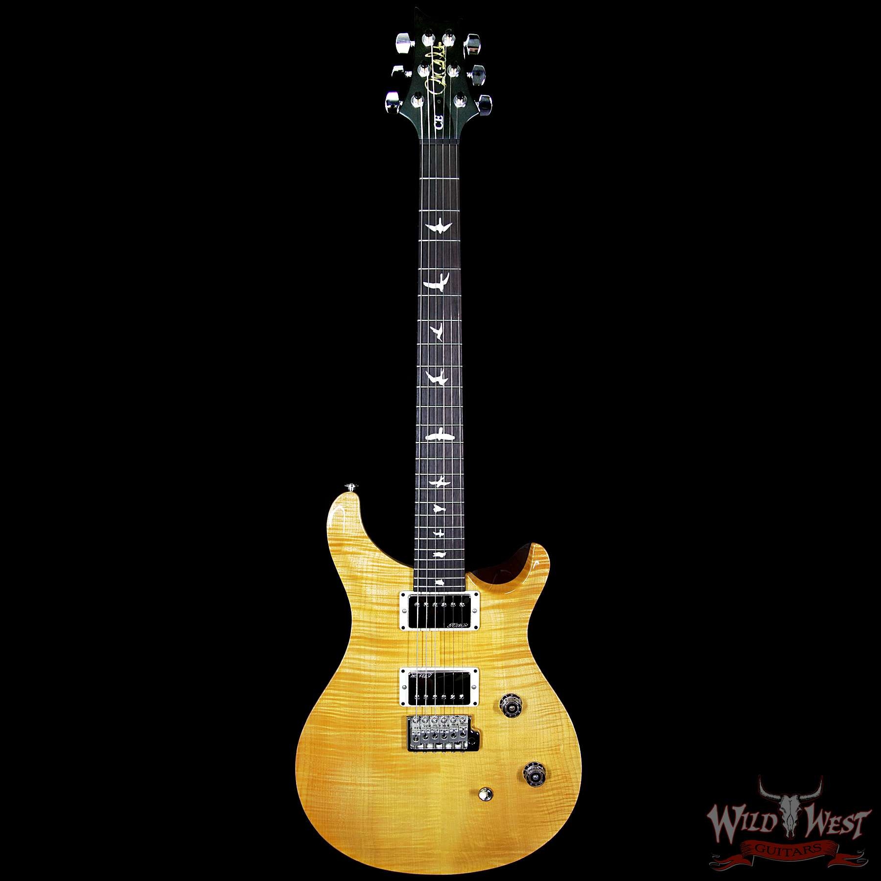 PRS Wild West Guitars Special Run CE 24 Flame Maple Top and 57/08 PU Honey No.238559