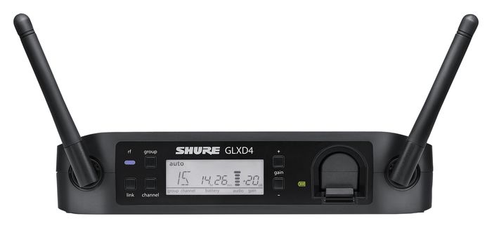 Shure GLXD4 Wireless Receiver with PS42US Power Supply