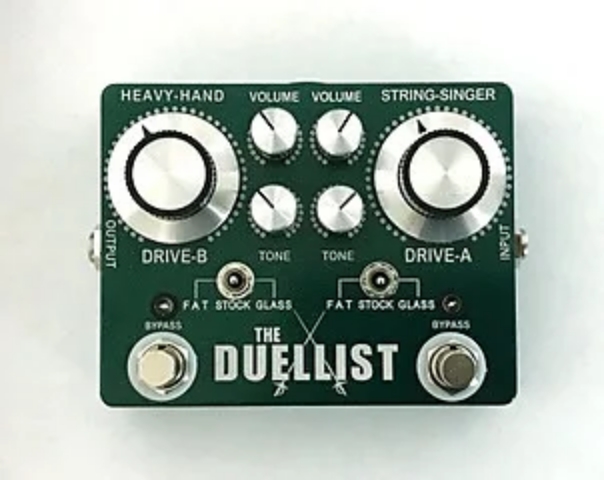 King Tone Guitar Limited Edition T.S. GREEN The Duellist Dual Overdrive by Jesse Davey
