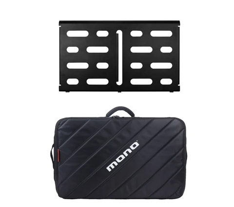 Mono Tour2.0 Soft Case + Pedalboard M, (BLK,silver)
