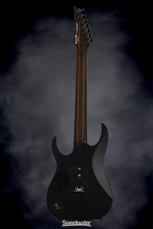 Ibanez RG Premium Sweetwater USA Exclusive - Transparent Black Flat, Buckeye Burl