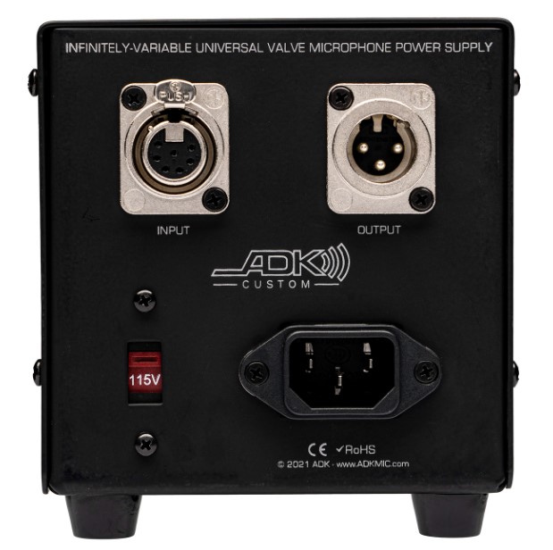 ADK Z² 49 Custom Z-Mod David Bock Silver Edition Multi-pattern Tube Condenser Microphone