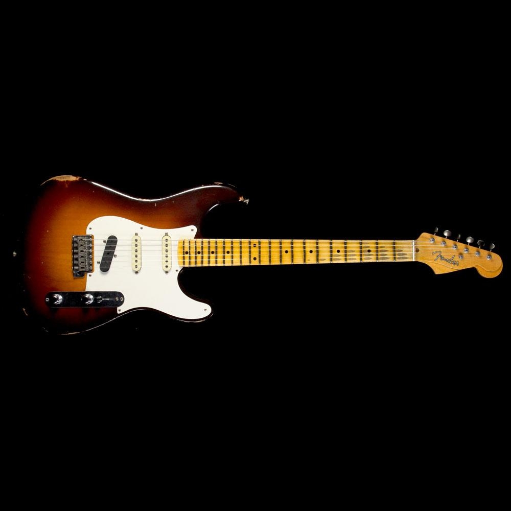 Fender Custom Shop Gene Baker Founders Design Stelecaster Electric Guitar - Chocolate 3-Tone Sunburst