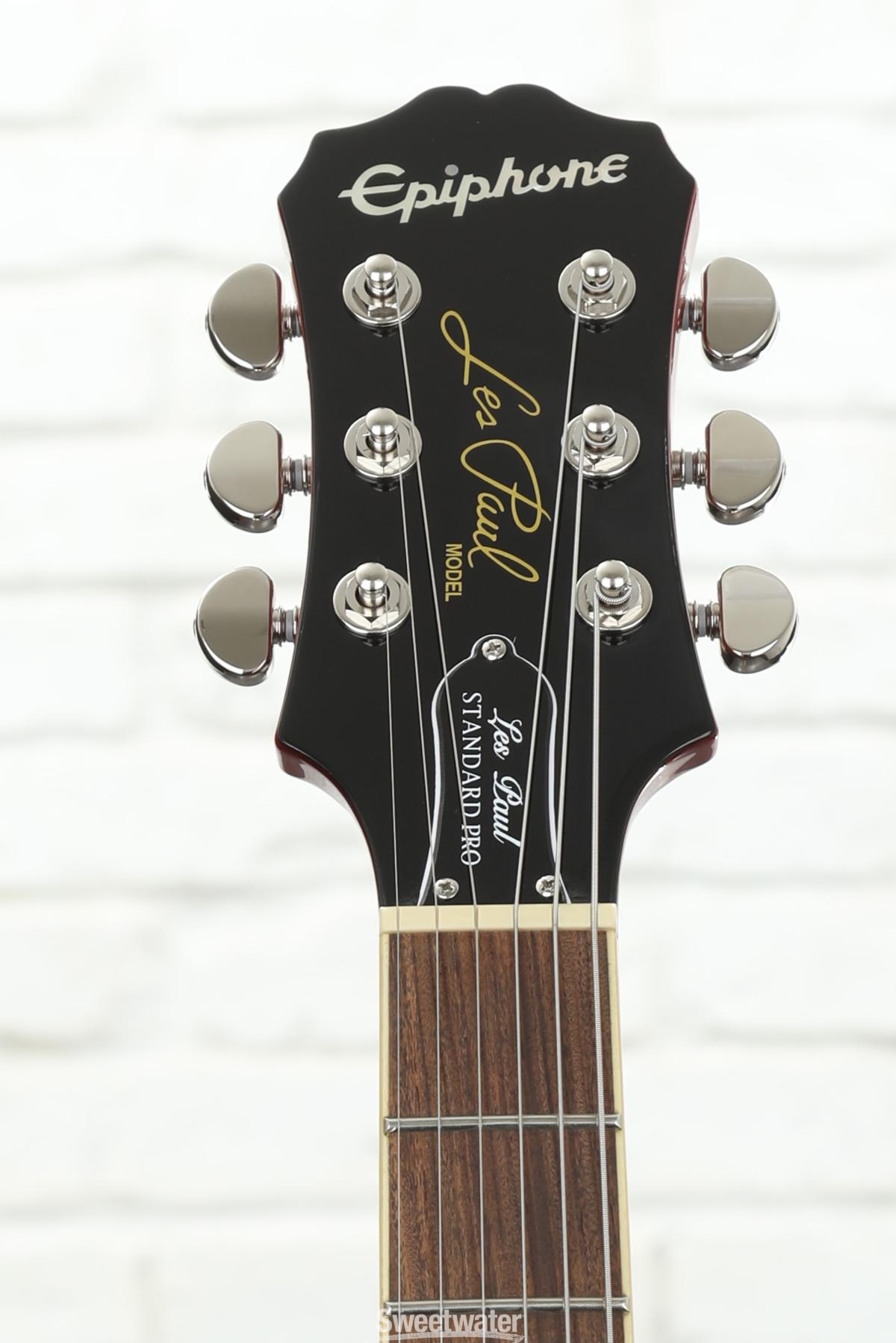 Epiphone Les Paul PlusTop PRO Left-Handed Electric Guitar Heritage Cherry Sunburst